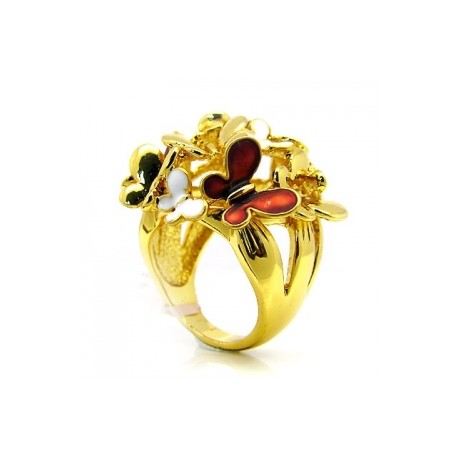 Butterflies Garden (Red)