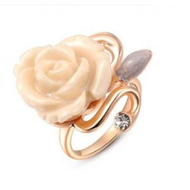 Porcelain Rose on Pink