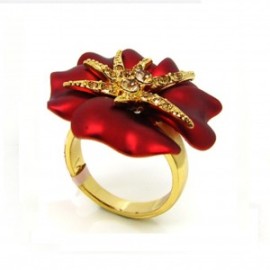Princess Flower (on red)