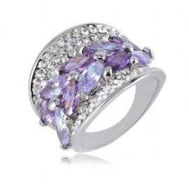 Alexandra on purple