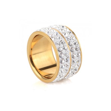 Double Blinging Ring (On Gold)