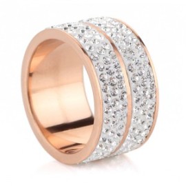 Double Blinging Ring (On Pink)