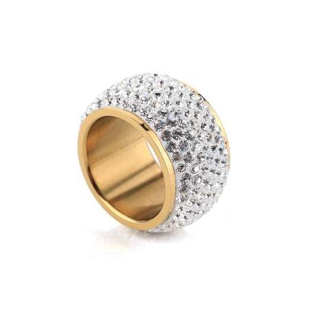 Bling you Ring (with yellow gold)